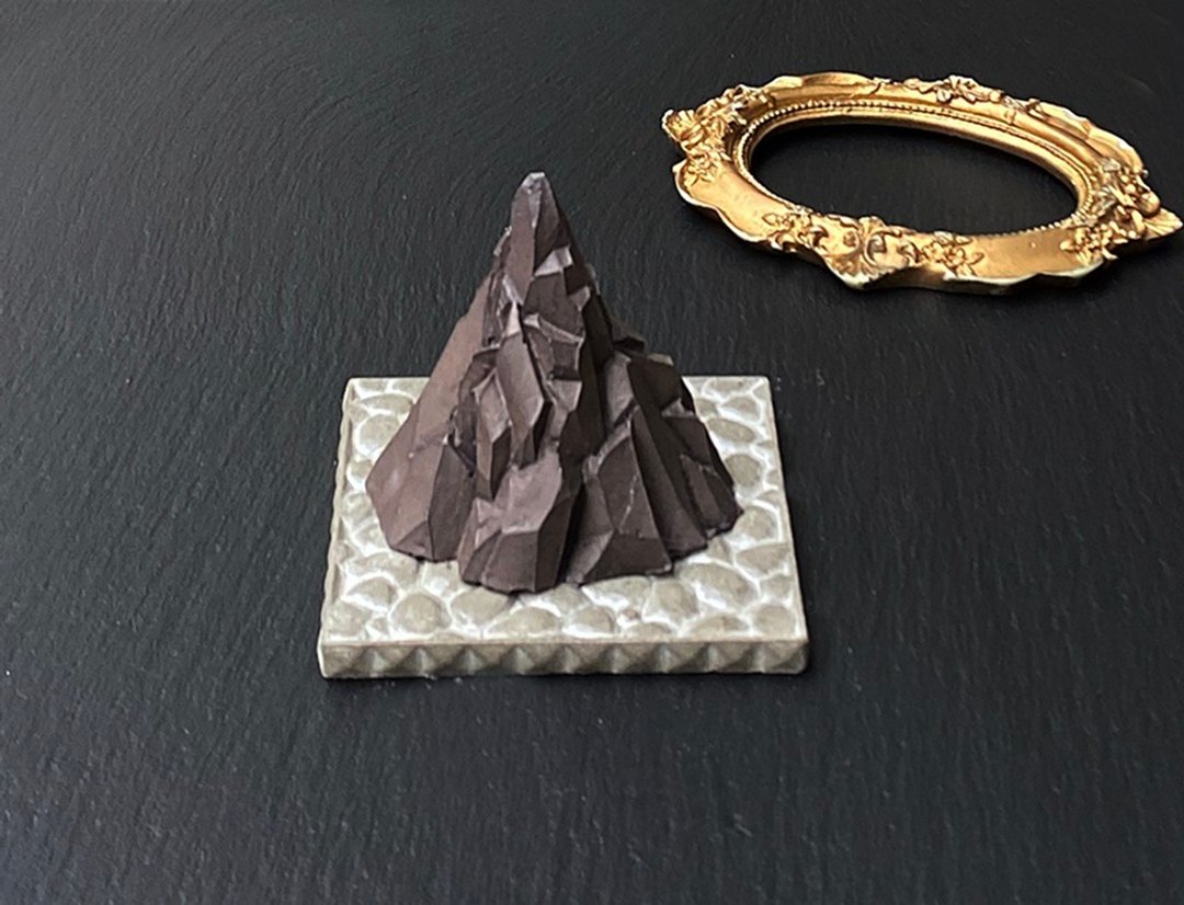 简约造型手作水泥山形手链 饰品收纳套组 办公室 居家 风水摆件 - 摆饰 - 水泥 多色