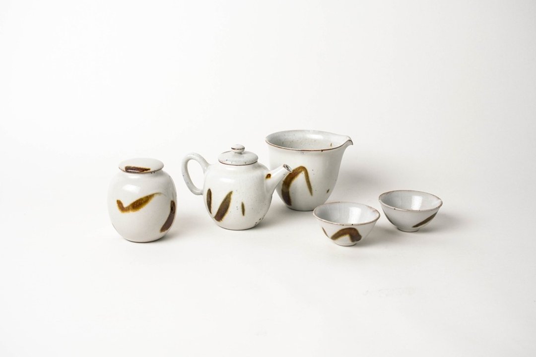 陶作坊│伫在铁绘系列 (茶壶/茶海/茶叶罐/茶杯) - 茶具/茶杯 - 陶 