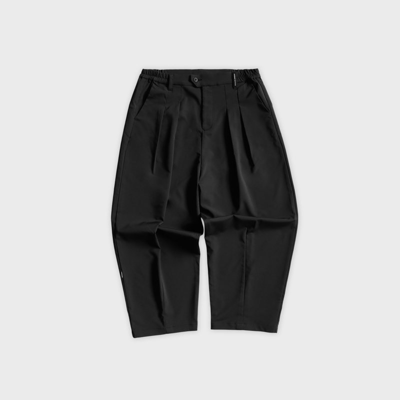DYCTEAM - AW Full length tapered pants (black) - 男士长裤 - 其他材质 黑色