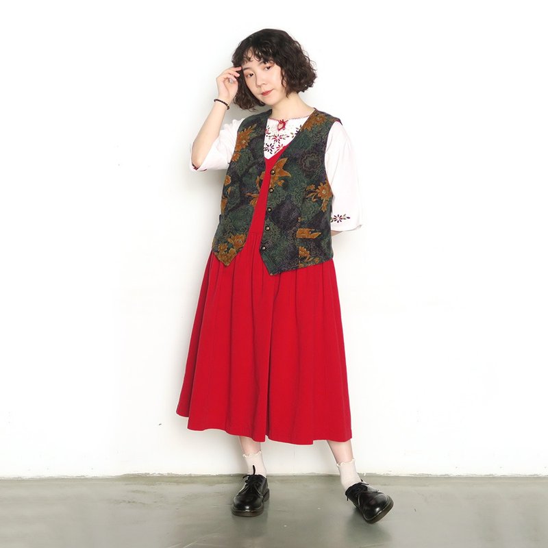 美国缇花背心 - 女装背心 - 其他人造纤维 多色