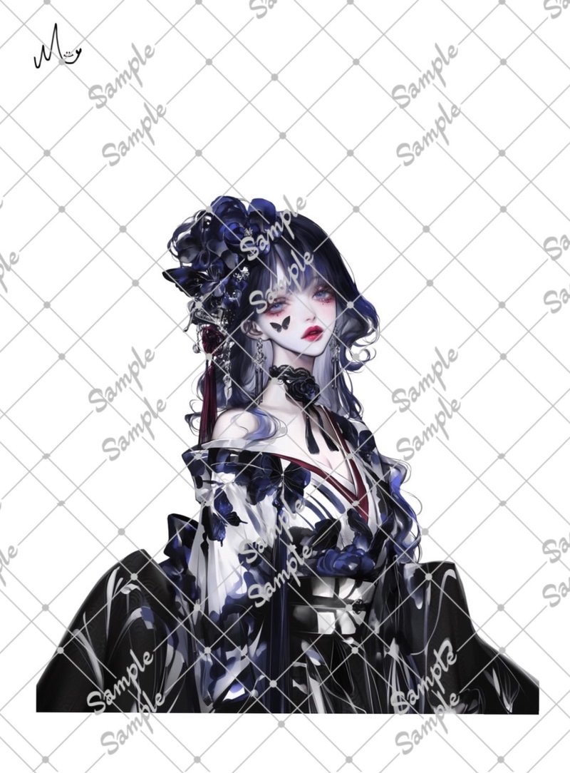原创人物贴纸 10月新品 - 贴纸 - 纸 