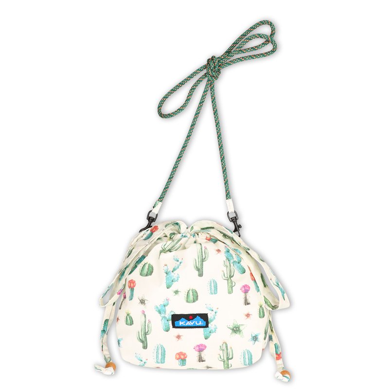 【西雅图 KAVU】Slouch Pouch 束口斜背包 仙人掌 #9302 - 侧背包/斜挎包 - 其他材质 多色