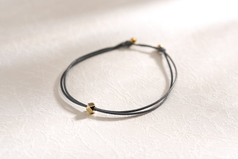 \| Charlene 莹丝手绳 |/ - 纯银。纯银镀金。手环。银牌 - 手链/手环 - 其他材质 多色