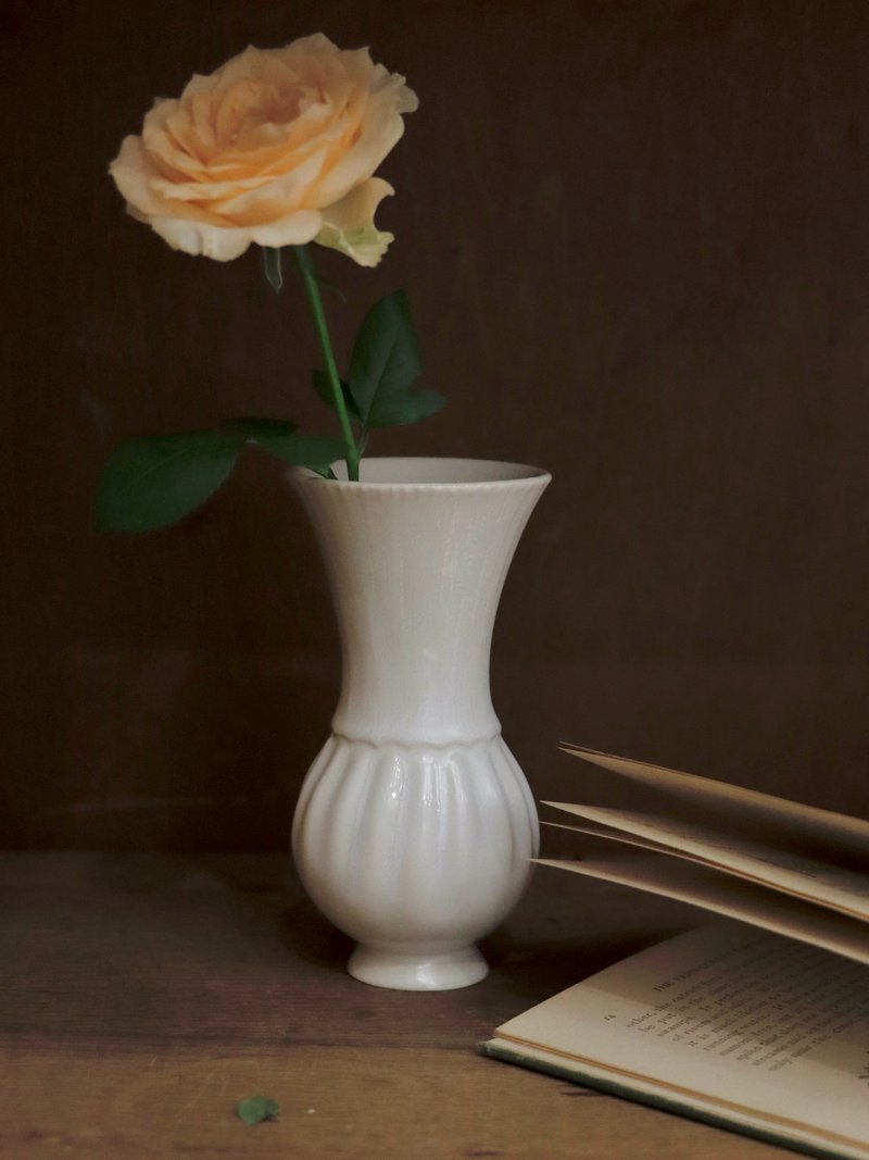 •La Mache•花器 - 花瓶/陶器 - 陶 白色