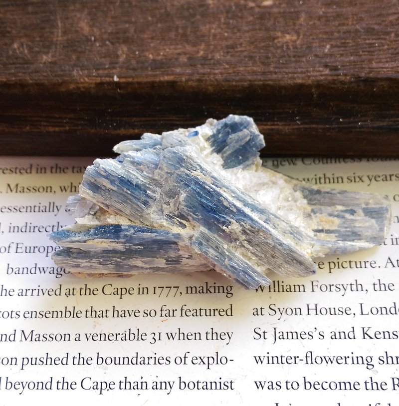 Kyanite 安徽产地 蓝晶石 石英共生矿 天然矿石 原矿 - 摆饰 - 其他材质 