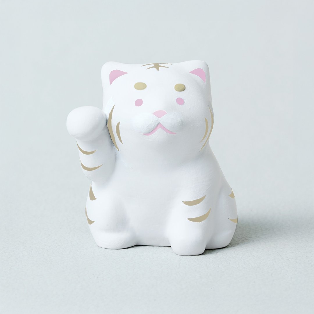 snow white tiger - 雪白虎 - 摆饰 - 塑料 白色