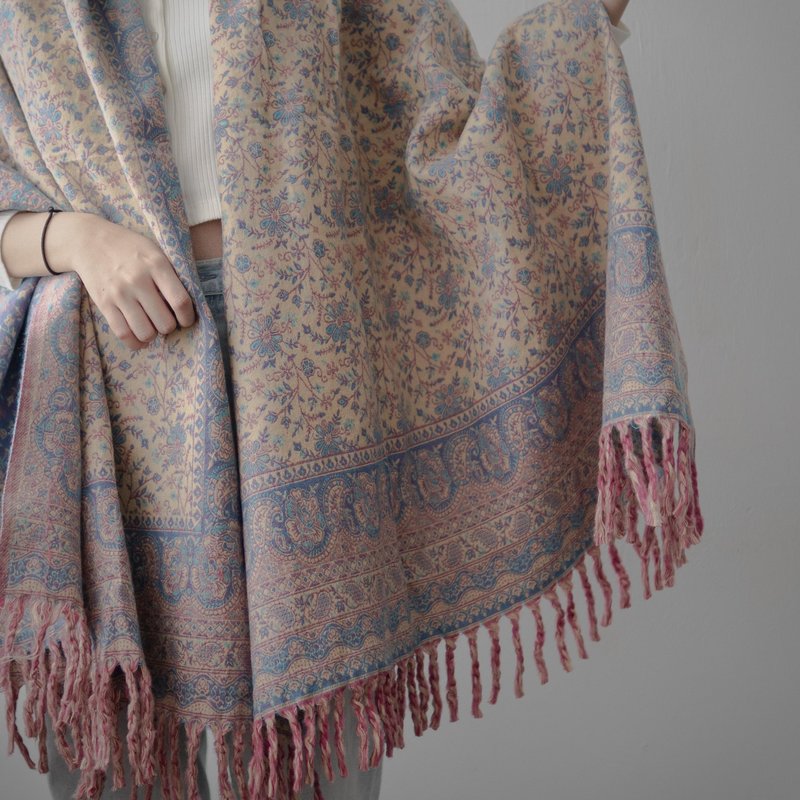 印度缤纷碎花 - 粉紫 - 被子/毛毯 - 其他人造纤维 多色