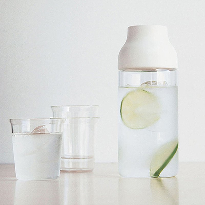 日本KINTO CAPSULE 胶囊水瓶 0.7L / 1L - 水瓶/水壶 - 玻璃 透明