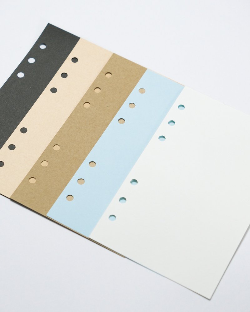 Friendship Booklet・空白活页补充包 - 笔记本/手帐 - 纸 多色