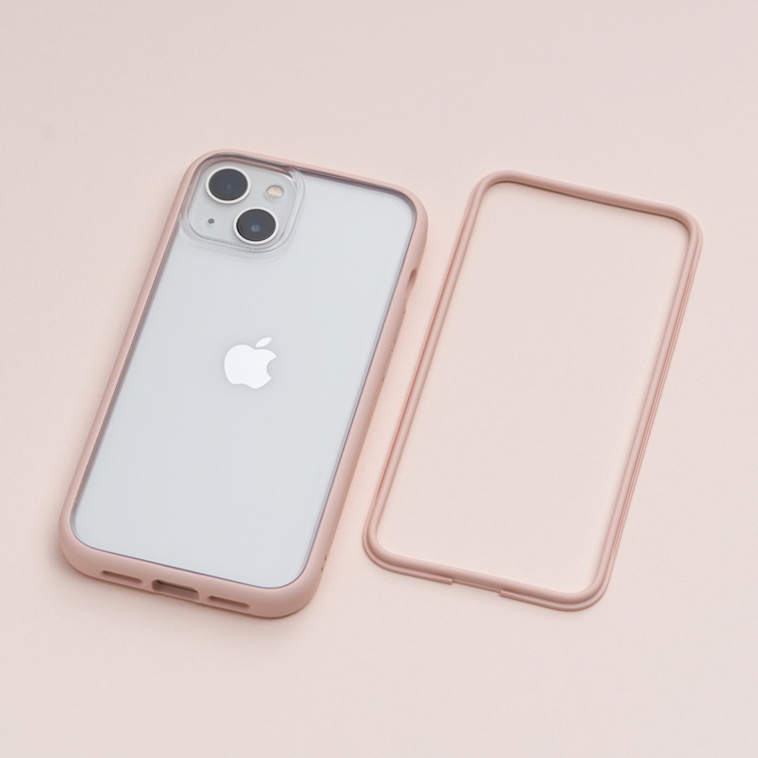 Mod NX边框背盖两用手机壳-樱花粉/for iPhone 13 系列 - 手机配件 - 塑料 粉红色