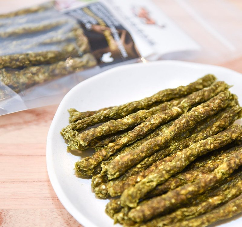 牧草鸡肉条 - 猫罐头/鲜食 - 新鲜食材 绿色