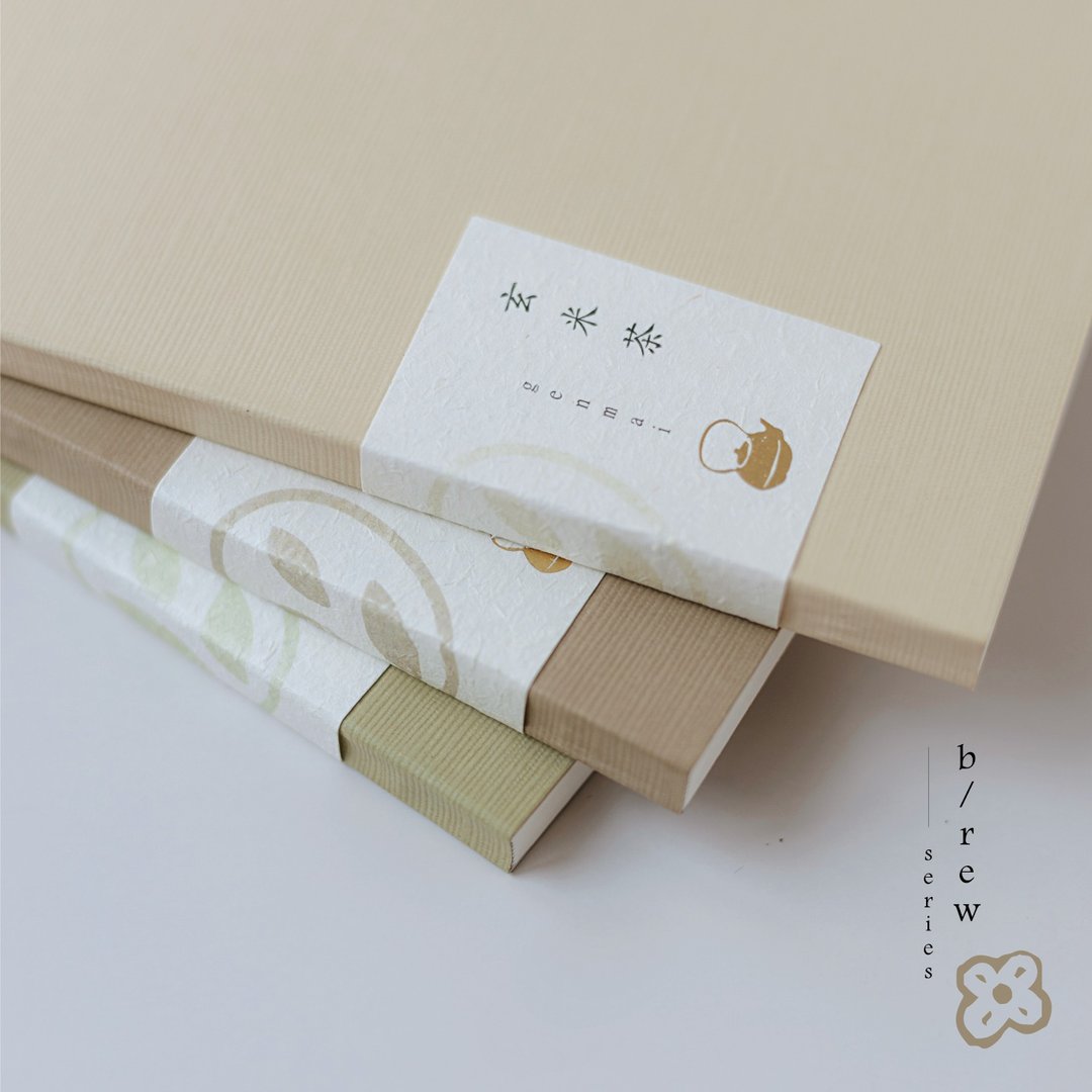 Square 尺寸 | 高级纸质封面笔记本 | B/rew 系列 | teayou - 笔记本/手帐 - 纸 