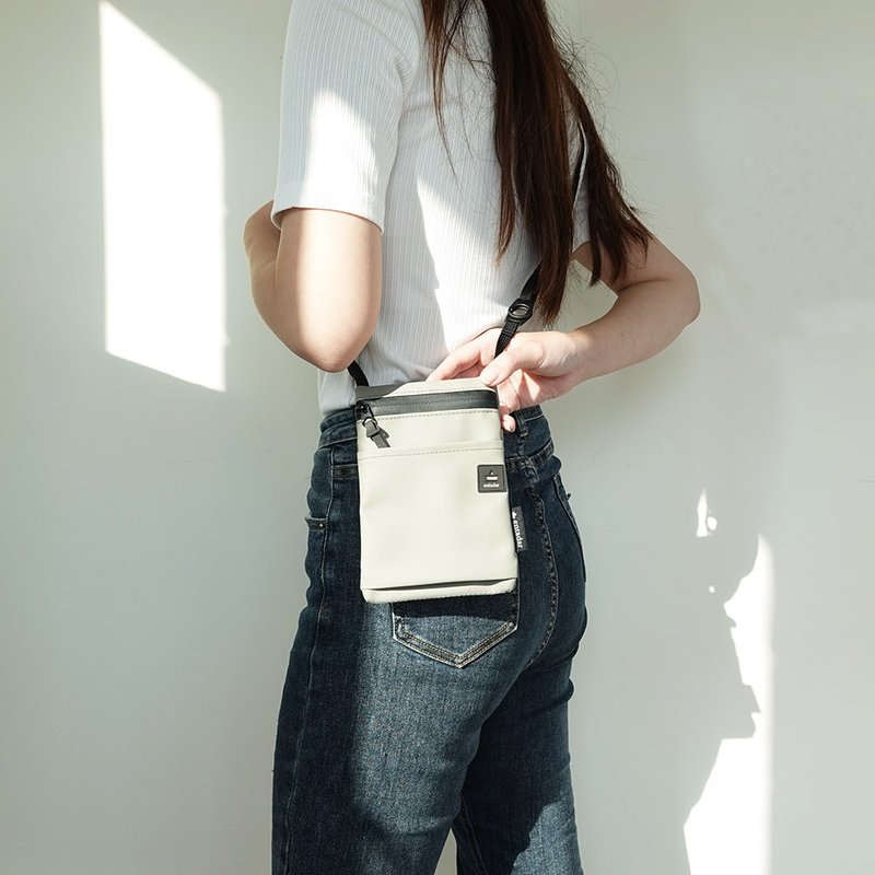 Breakwater 手机包 - 白沙灰 - 行李箱/行李箱保护套 - 防水材质 灰色