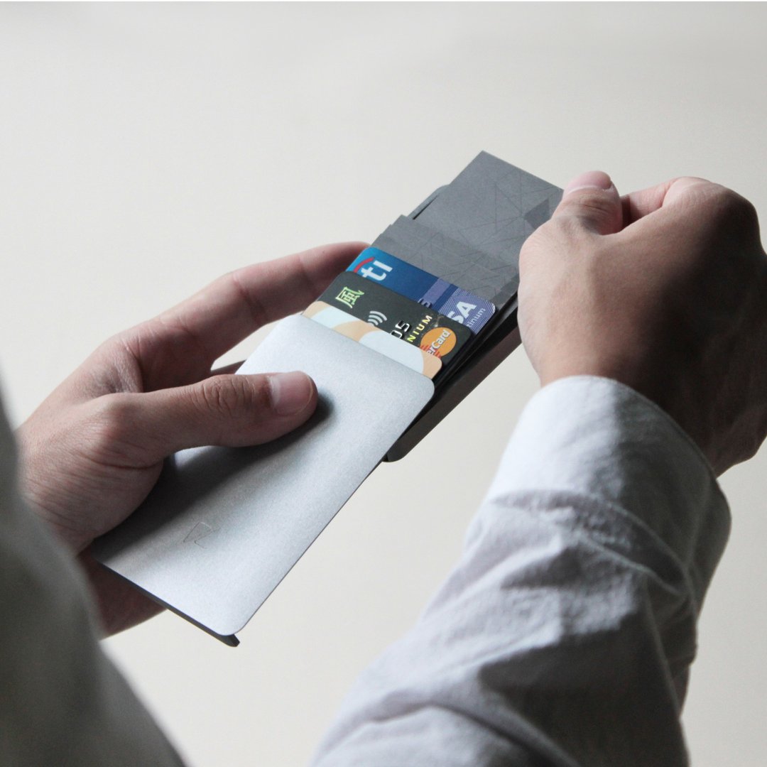 Zenlet AL 行动钱包 信用卡夹 名片夹 RFID 防盗 - 皮夹/钱包 - 铝合金 多色