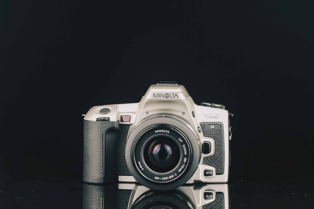 Minolta Sweet+Minolta AF ZOOM 35-70mm F=3.5(22)-4.5 #6287 #1 - 相机 - 其他金属 黑色