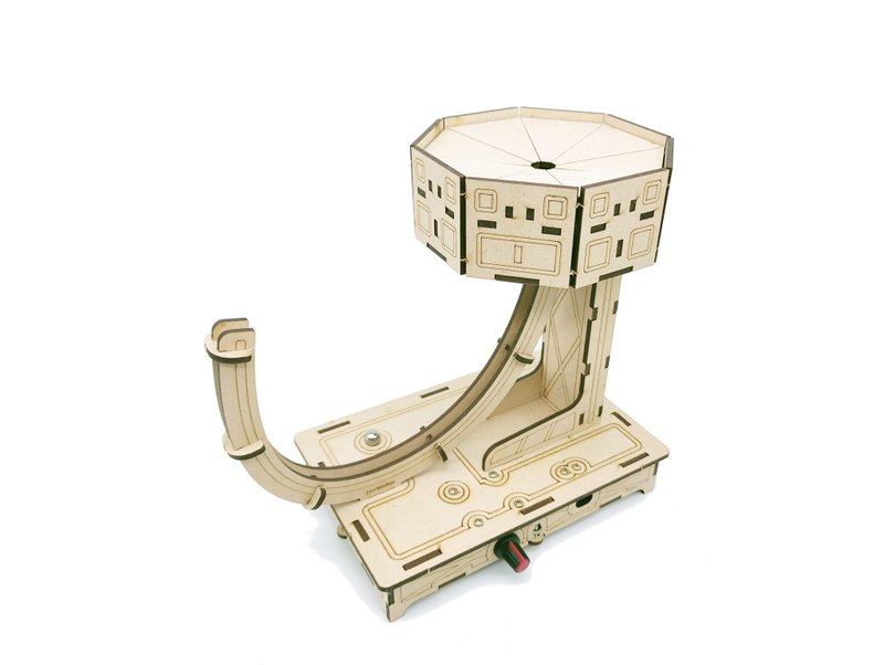 钢珠无限跳台 - 木工/竹艺/纸艺 - 木头 