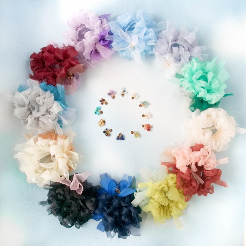 诞生石 | 咲编发圈 - 发饰 - 其他材质 多色