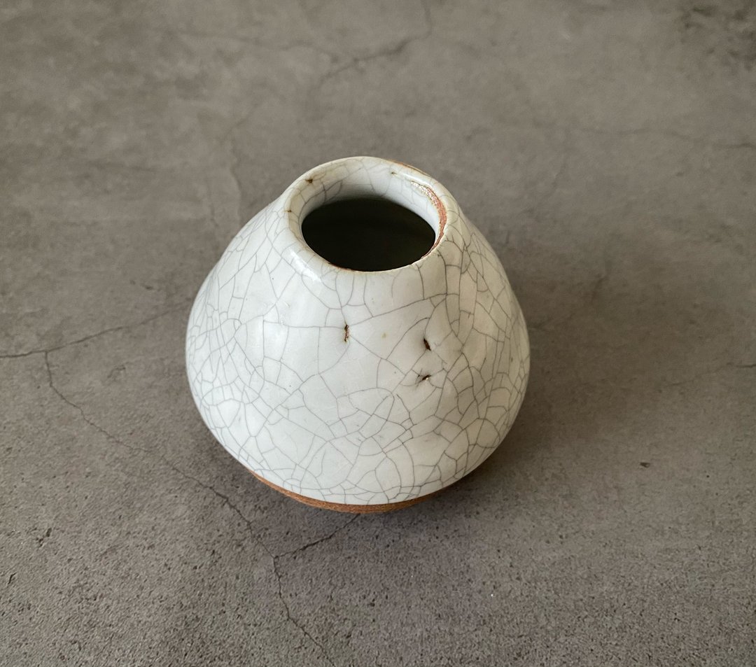 缩柚雅器  花器 花瓶 - 花瓶/陶器 - 陶 卡其色