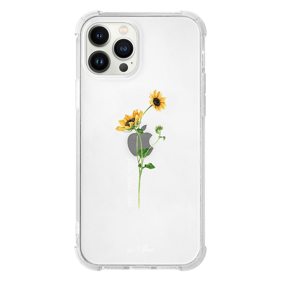 【品牌联名】浪花联名小太阳全气囊防摔iPhone手机壳 - 手机壳/手机套 - 塑料 透明