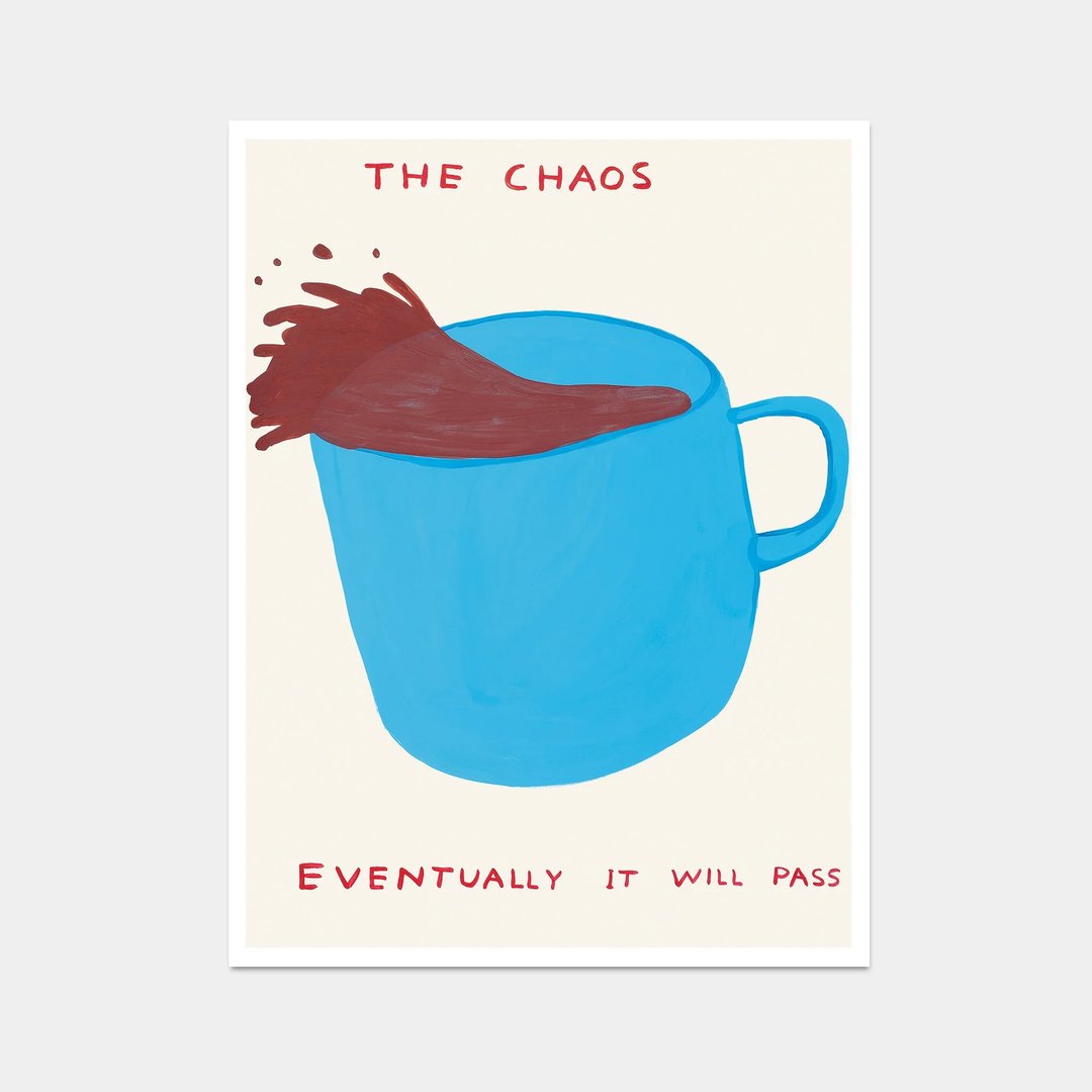 【艺术挂画】David Shrigley | The Chaos - 海报/装饰画/版画 - 纸 