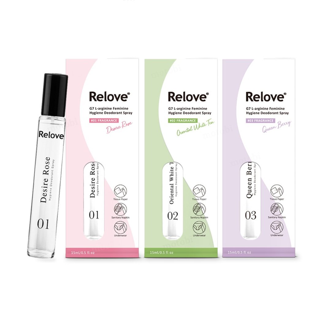 Relove G7私密护理抑菌净味喷雾10ml 全新升级版－三款香味可选 - 私密护理 - 其他材质 透明