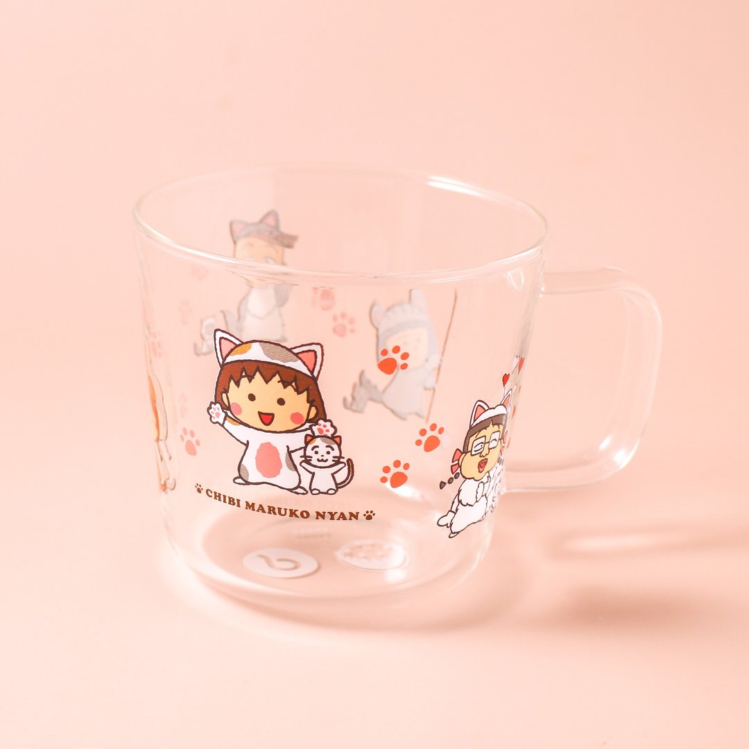 【Pinkoi x 樱桃小丸子】玻璃杯-全员款 - 玻璃杯 - 玻璃 透明