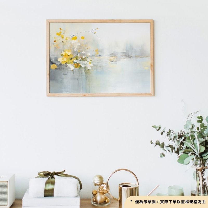 湖畔2 - 【 高清微喷油画系列 】 艺术挂画 | 客厅挂画 - 海报/装饰画/版画 - 棉．麻 