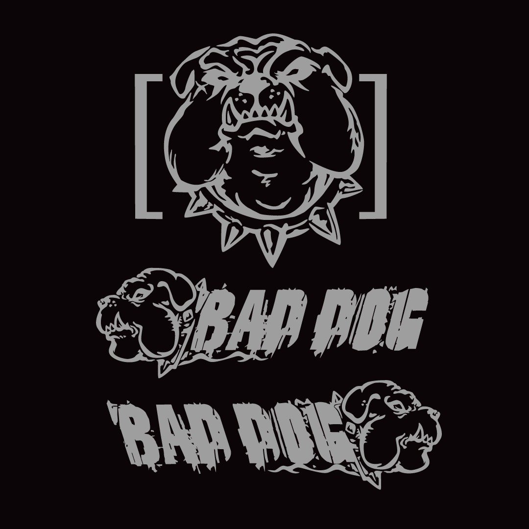 BAD DOG 恶霸犬 防水车贴 反光贴纸 车贴 机车贴纸 防水耐晒 - 贴纸 - 防水材质 
