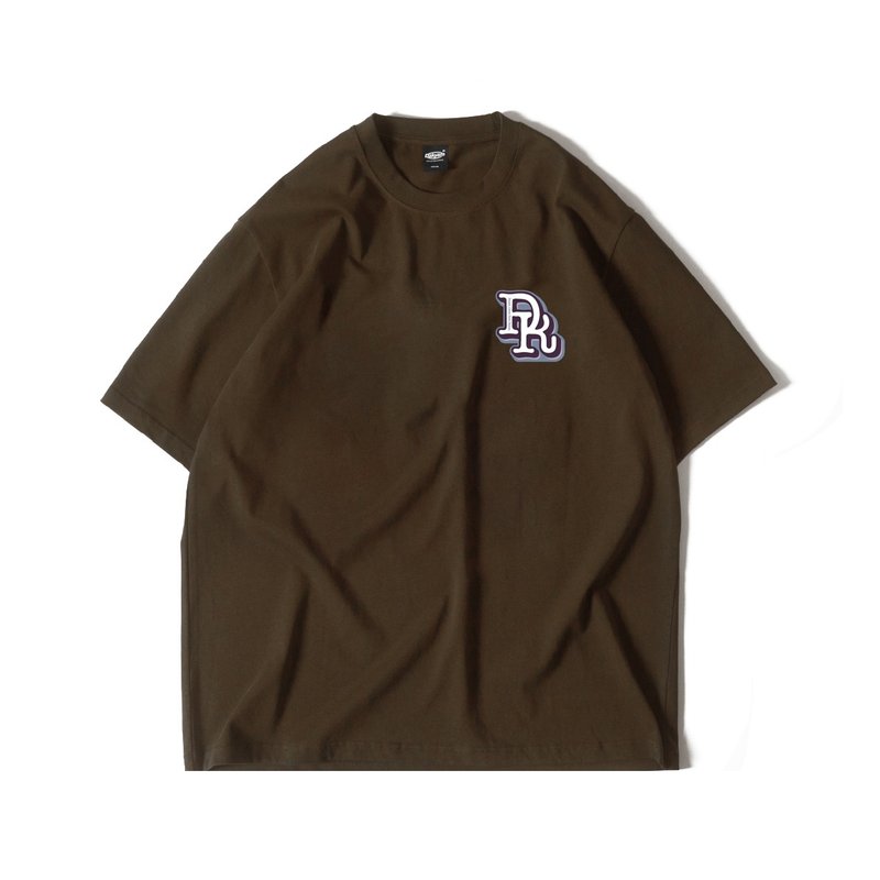 DAKYAM Dove of Peace 和平鸽花卉落肩宽松短袖T恤 - 男装上衣/T 恤 - 棉．麻 