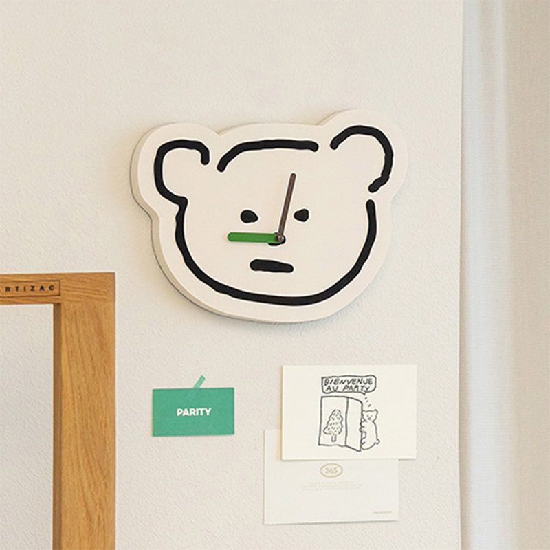 Romane Brunch Brother 365 Bear时钟 - 时钟/闹钟 - 塑料 