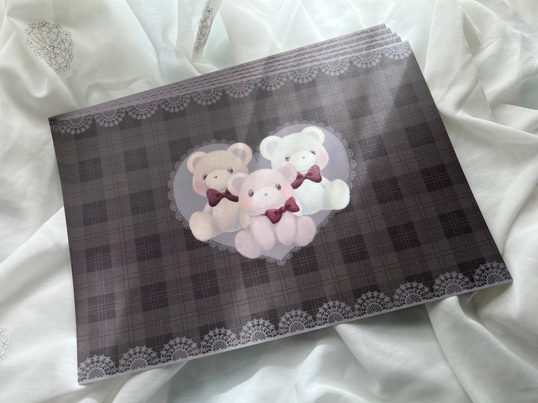 Valentine Bear_chocolate - 其他 - 纸 咖啡色