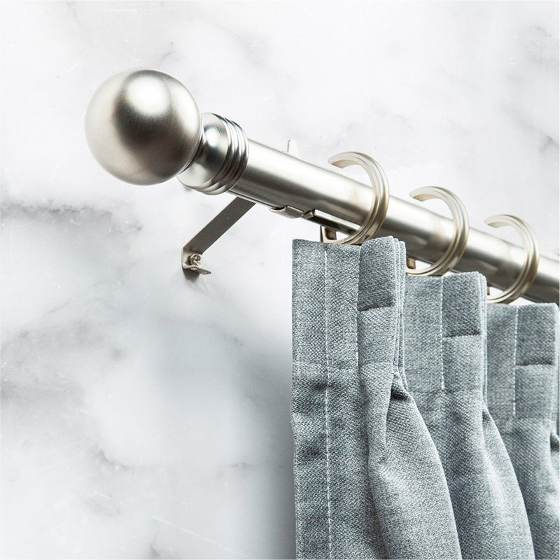 捷安家饰Home Desyne│MIT│简约柔润│造型环│伸缩窗帘轨道│33 - 门帘/门牌 - 其他金属 咖啡色