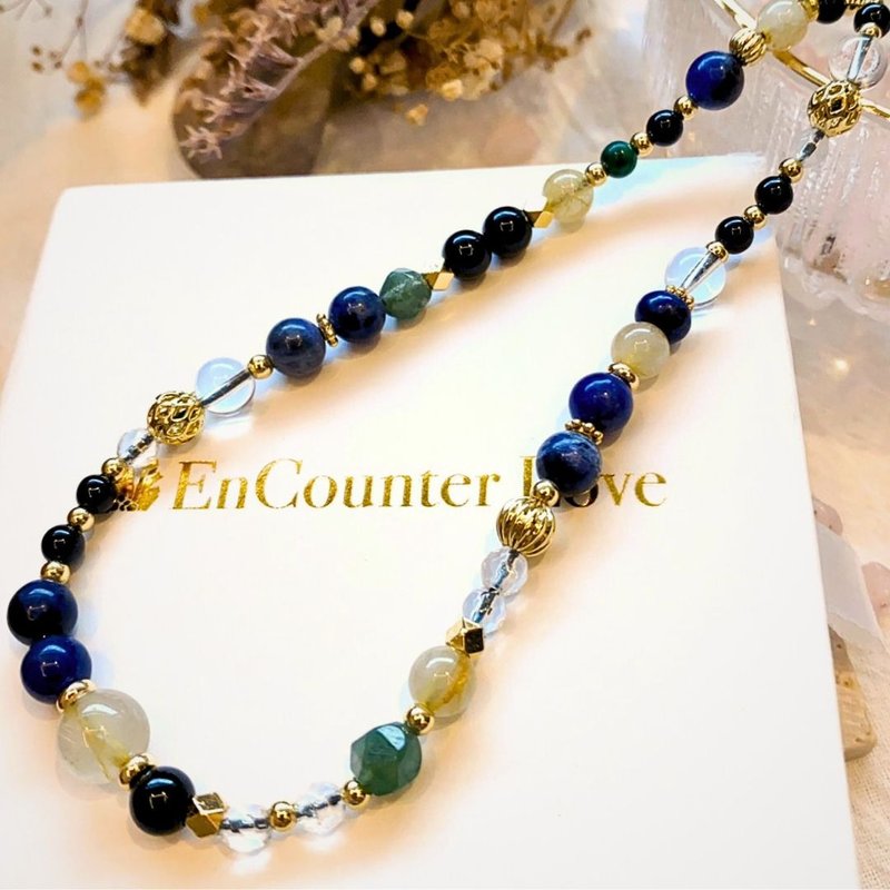 【原创设计】水晶手机挂绳 手腕链 多功能挂饰 - 挂绳/吊绳 - 水晶 多色