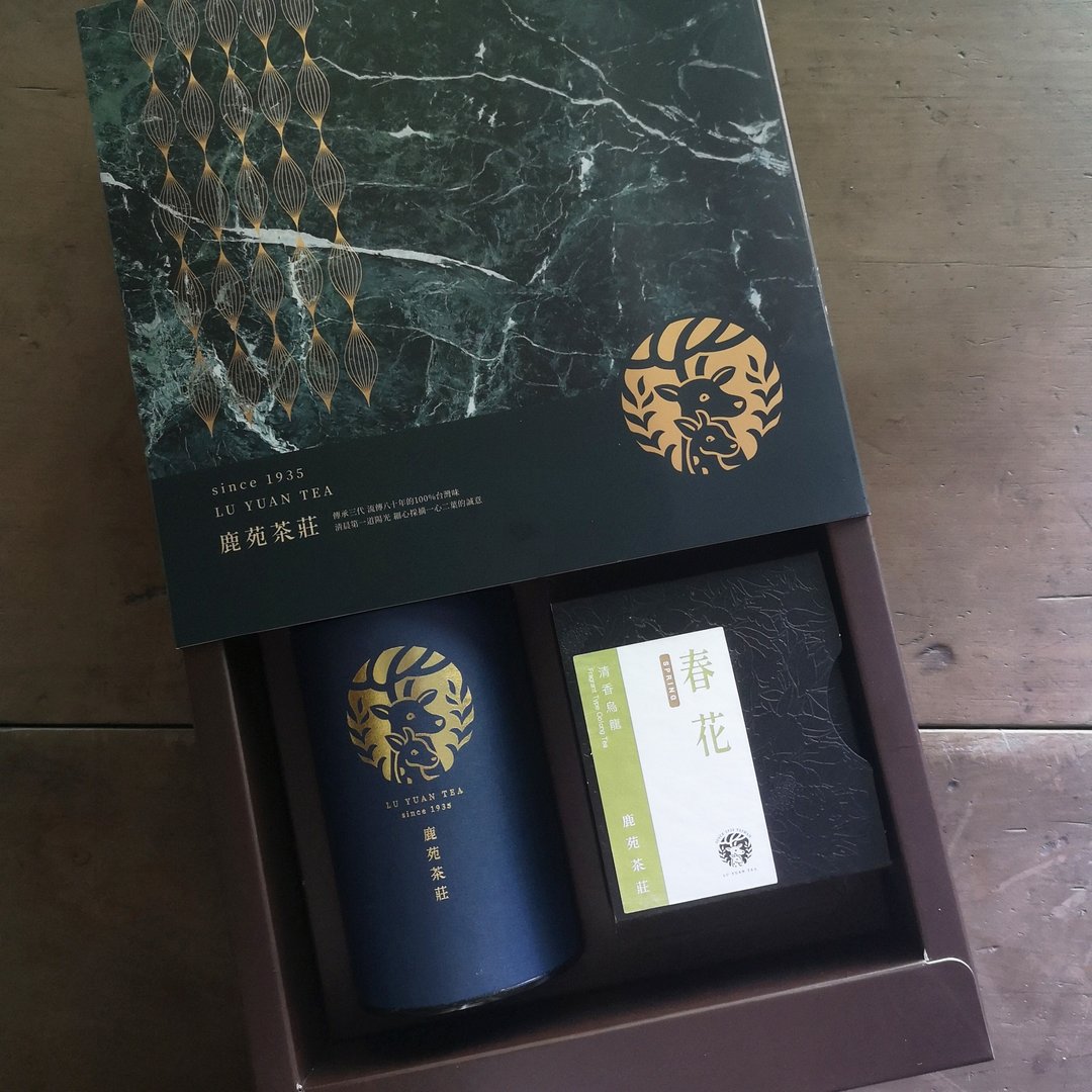春季花香【台湾茶礼盒】-茶溢花香-茉莉花香片散茶+清香乌龙茶包 - 茶 - 其他材质 