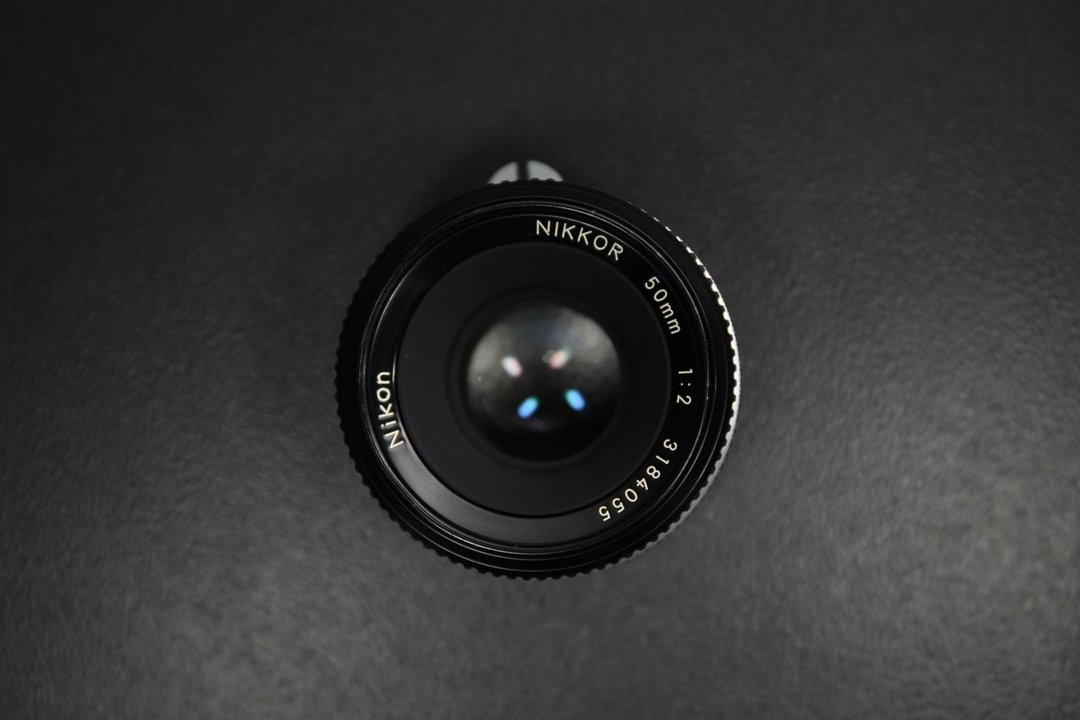 【经典古物】Nikon Nikkor 50mm F2 K版 (1974) Non-ai 手动镜头 - 相机 - 其他金属 