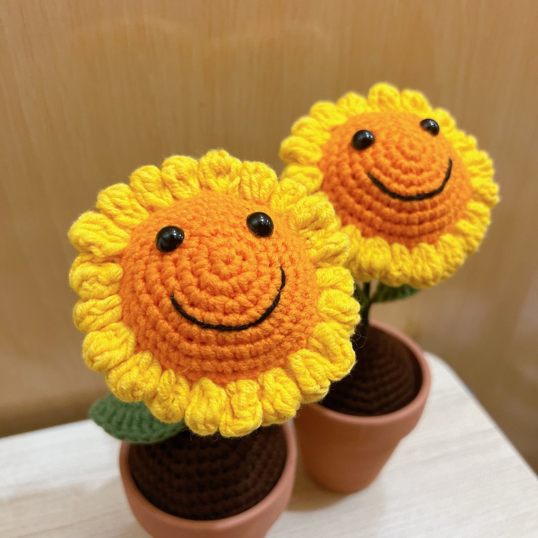 Smile向日葵盆栽 - 植栽/盆栽 - 棉 