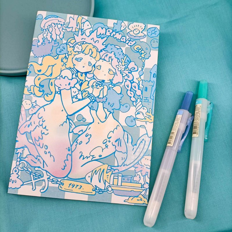 BT080_嗶嗶畫畫空白筆記本B_bbhh.ing blank notebook B - 笔记本/手帐 - 纸 多色