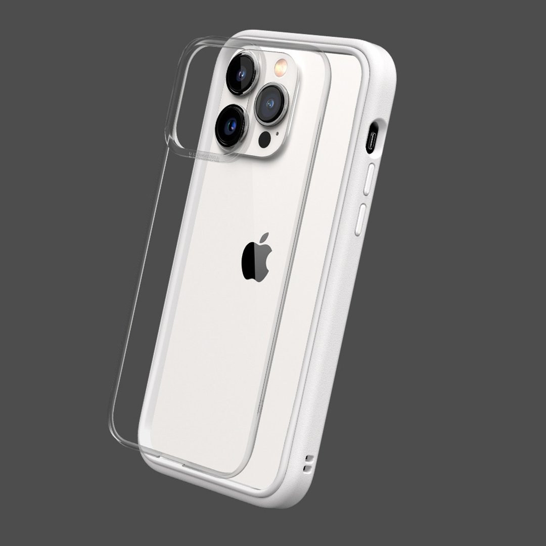 Mod NX边框背盖两用手机壳-白 for iPhone 14系列 - 手机配件 - 塑料 白色