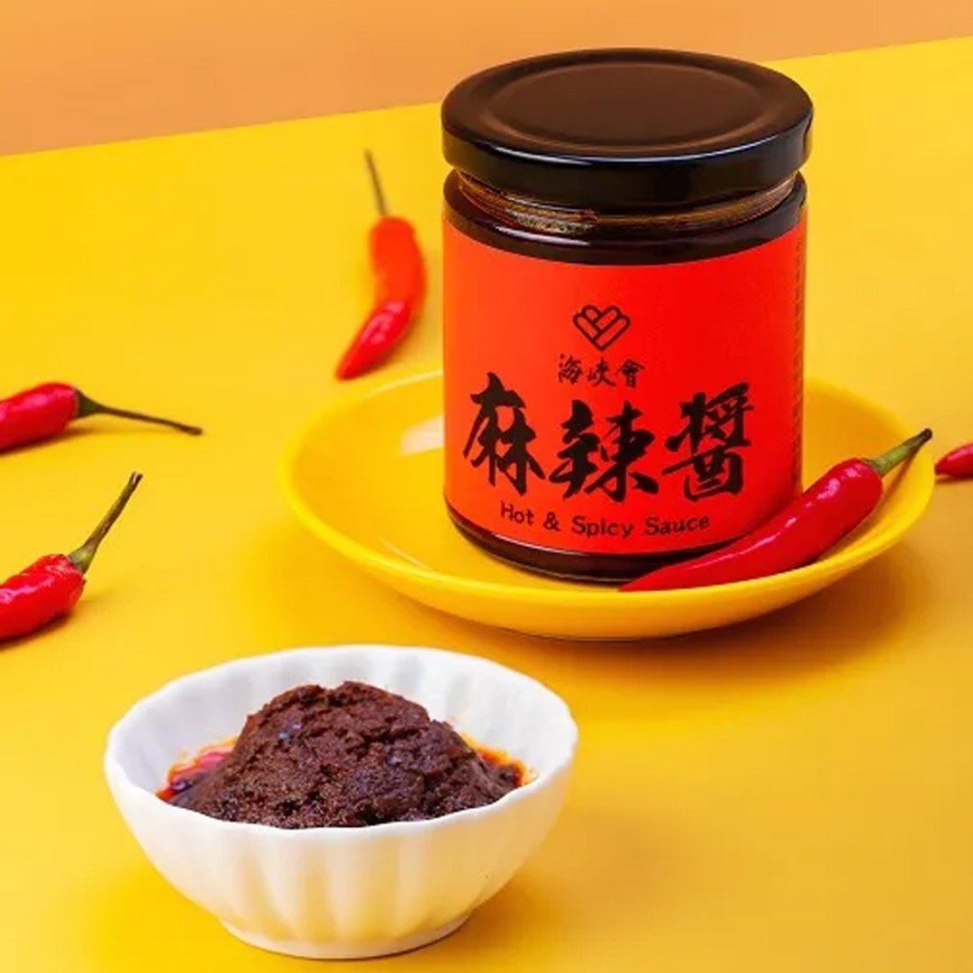 【十味观】海峡会麻辣酱(230g) - 酱料/调味料 - 玻璃 红色