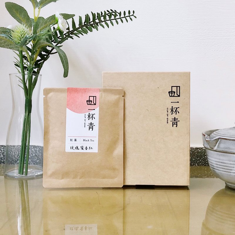 玫瑰蜜香红-手工特调茶包(8入/盒) - 茶 - 纸 