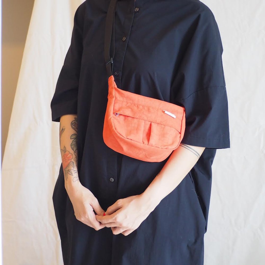 mini journey bag / tangerine tango - 其他 - 尼龙 红色