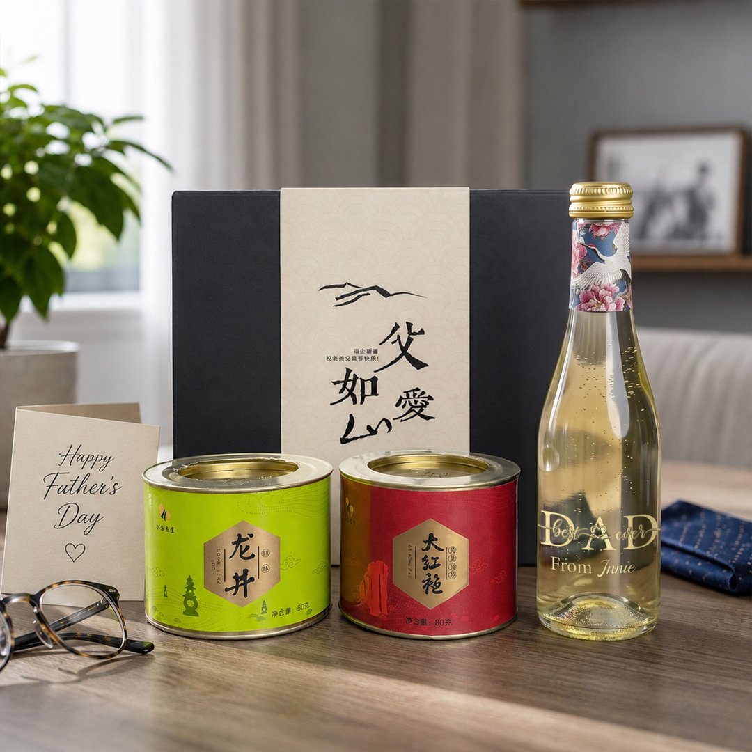 父亲节礼盒丨 Saicho 气泡茶礼盒 定制化礼物 创意茶叶礼盒 送爸爸 - 其他 - 玻璃 