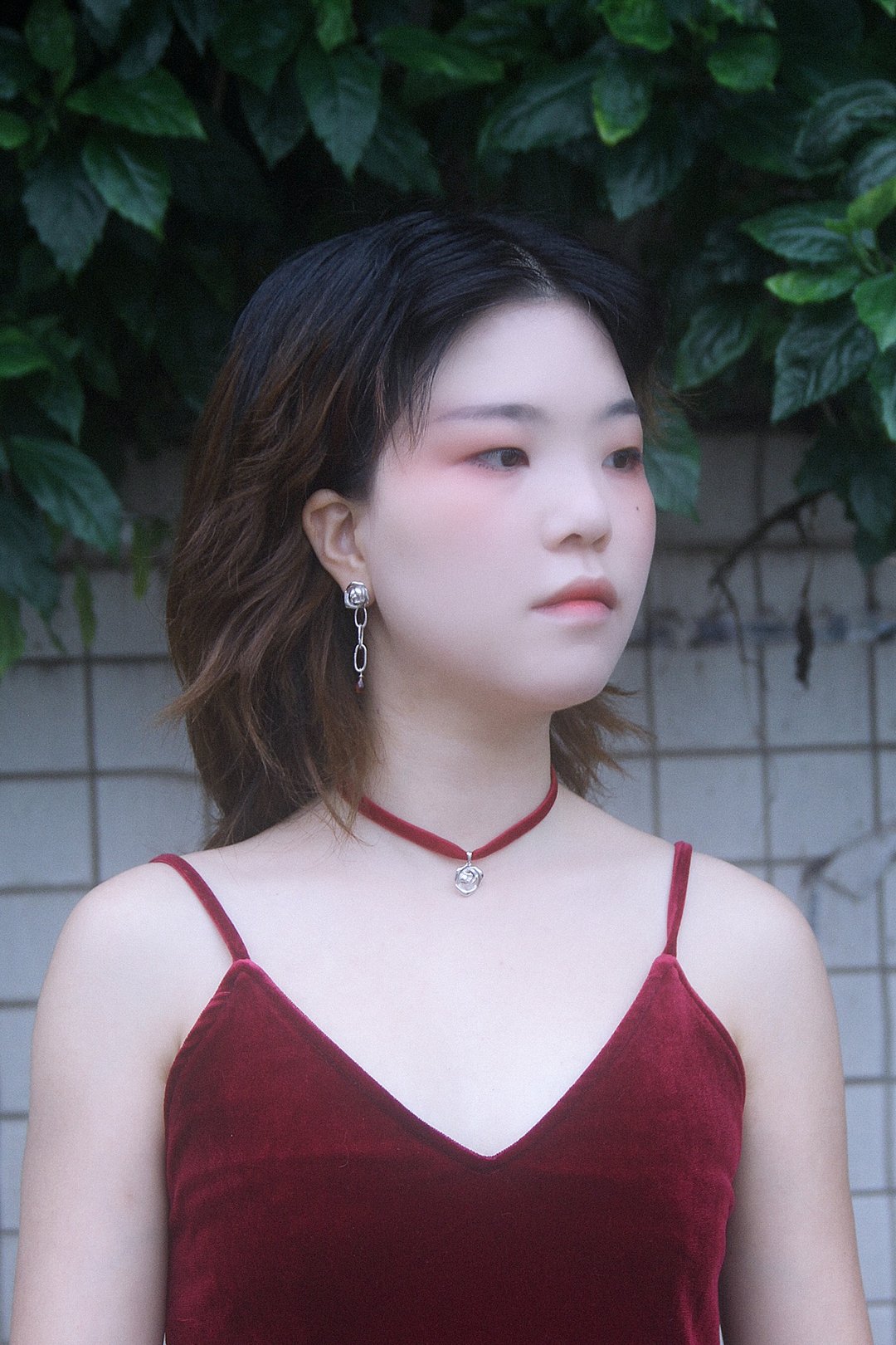 不为爱而做的诗choker - 项链 - 银 