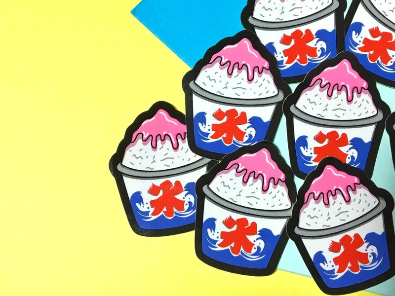 刨冰 / 贴纸 - 贴纸 - 防水材质 多色