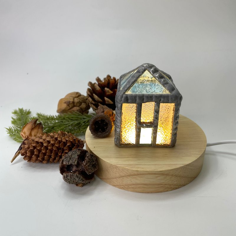 玻璃镶嵌小屋子 - 灯具/灯饰 - 玻璃 蓝色