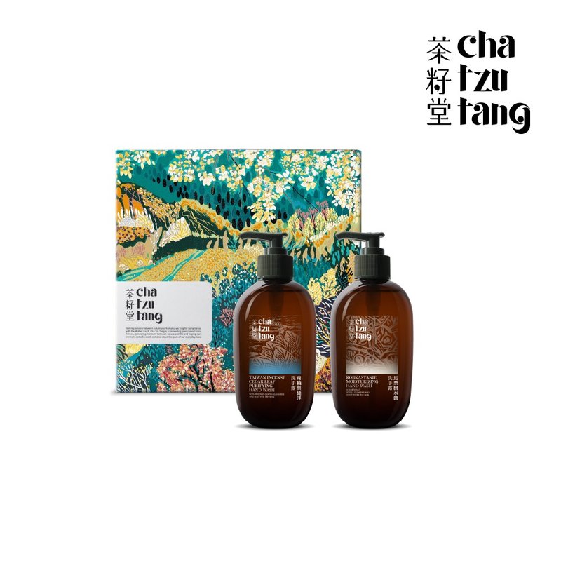 迎丰果版画礼盒_手部洁净双入组 植萃洗手露组合【附提袋】 - 洗手用品 - 植物．花 绿色