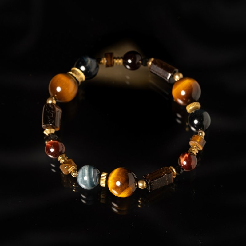 前行者 l 虎眼石彩曜石手链 C1716 - 手链/手环 - 宝石 