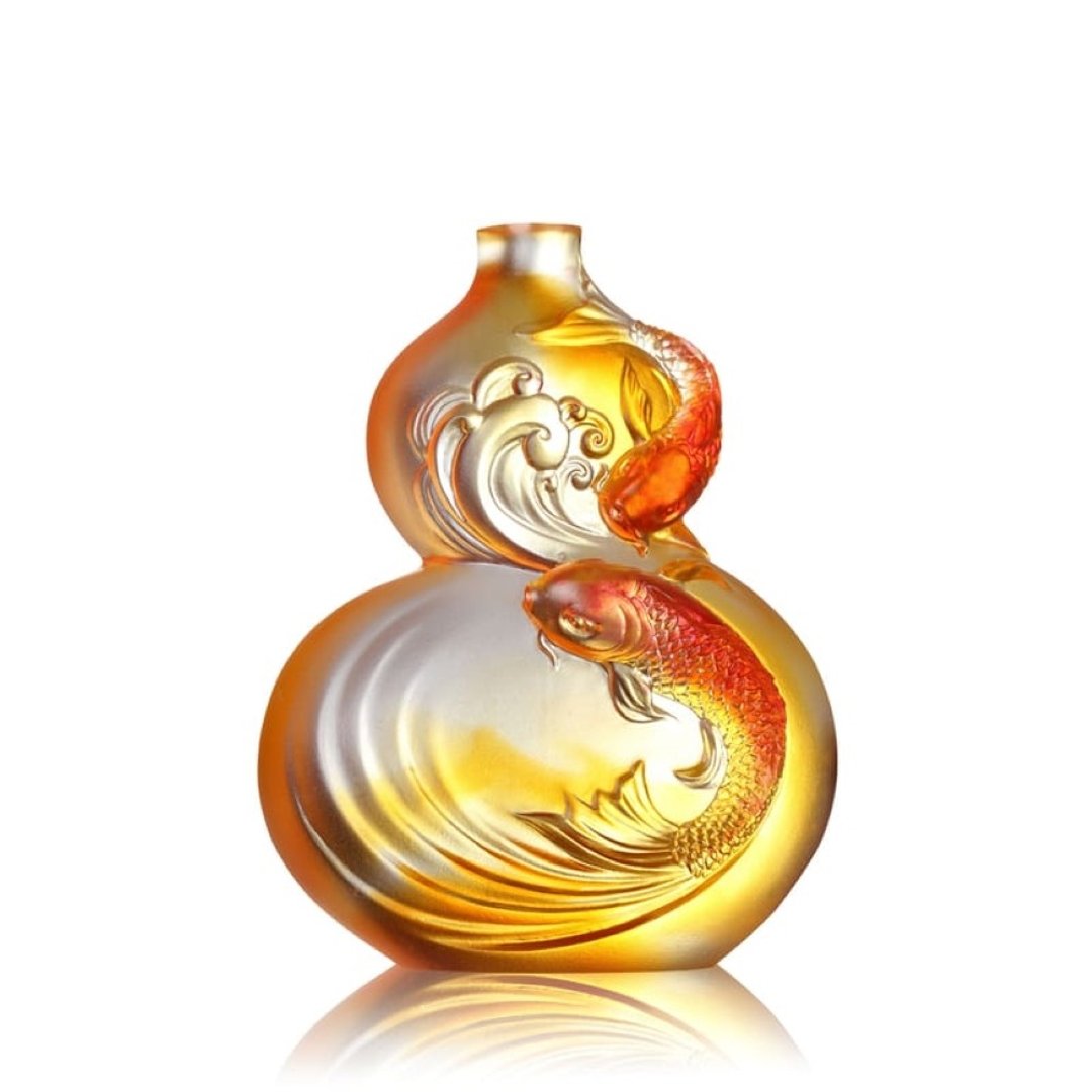 琉璃工房 LIULI 源源共游 - 摆饰 - 玻璃 红色