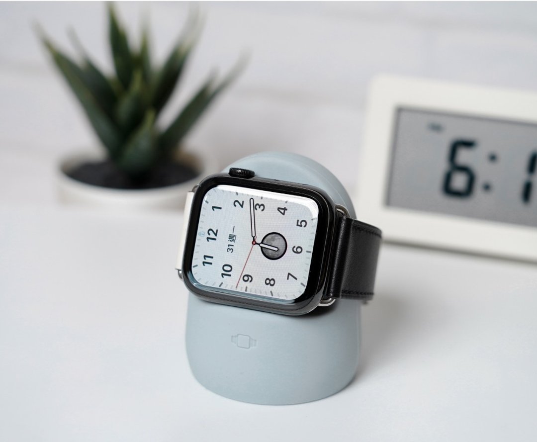 Apple Watch 充电线收纳硅胶底座 - 数码小物 - 硅胶 多色