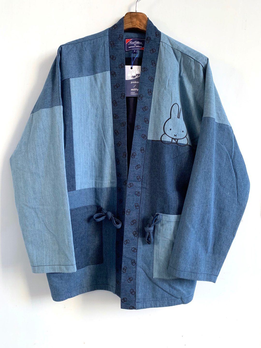 【Pinkoi x miffy】First Edition 蓝色牛仔布Kimono 【港、台、澳限定】 - 男装外套 - 棉 蓝色